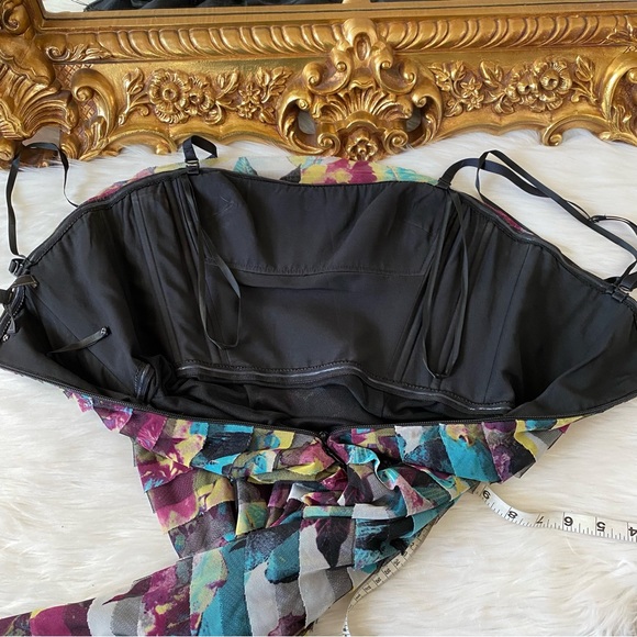 BCBGMaxAzria Dharma Dark Iris Combo Dress - Picture 11 of 14